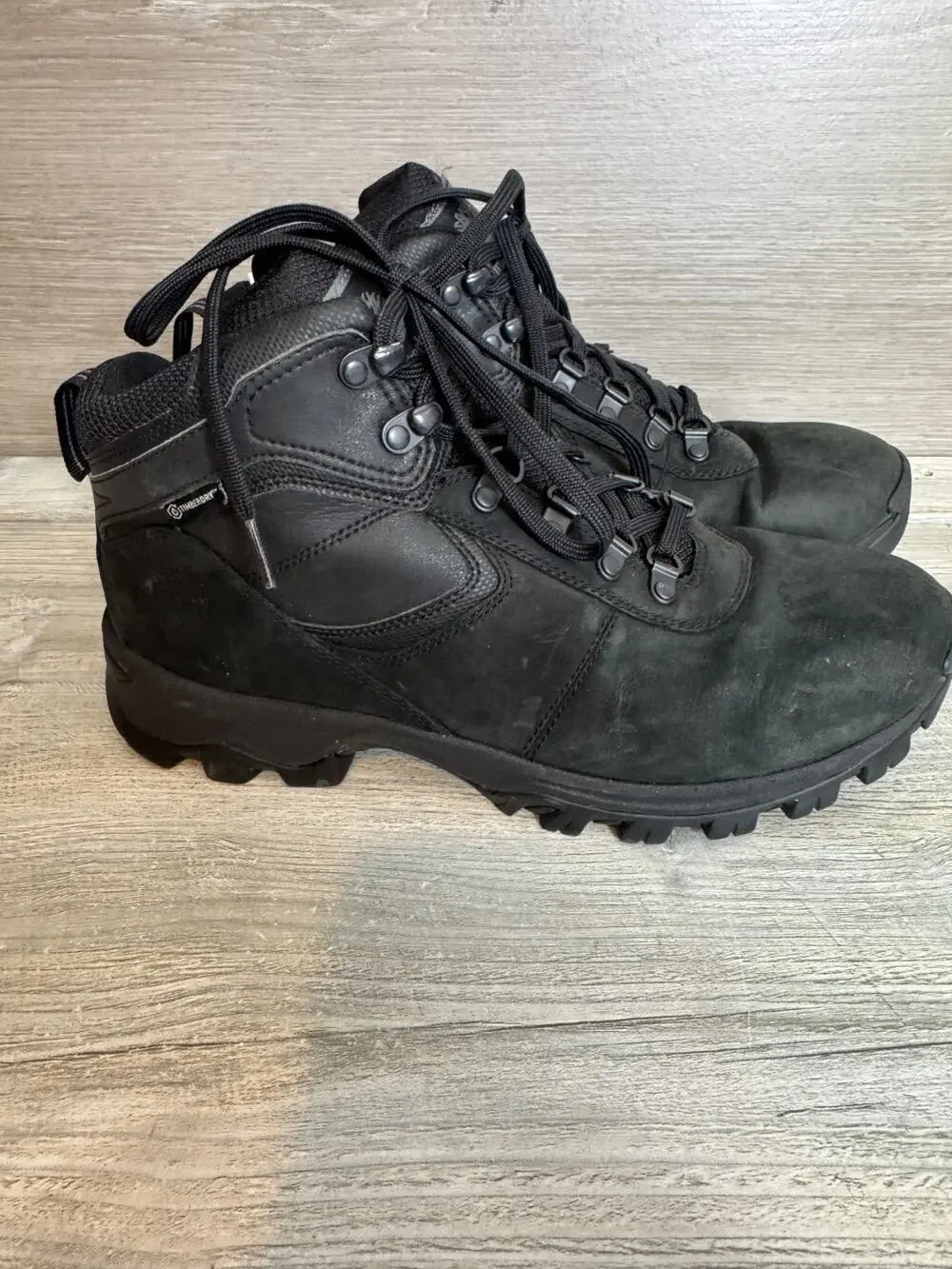 Timberland Mt. Maddsen Mid LC Waterproof Hiking BootsBlack Mens 10.5 TB12731R001